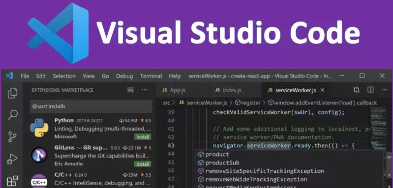 تحميل visual studio code