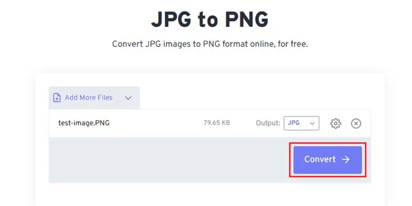 تحويل صور PNG و JPEG موقع FreeConverter