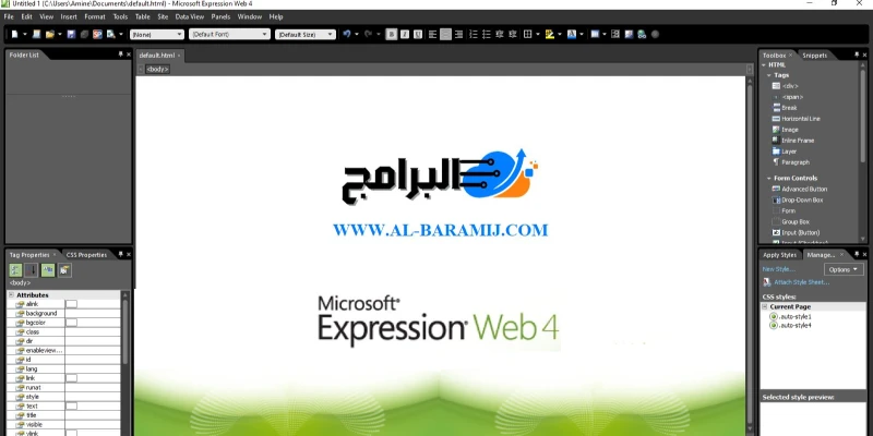 microsoft expression web 4