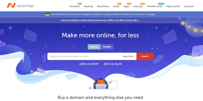 استضافة Namecheap