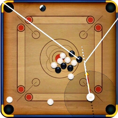تطبيق Carrom Aim Tool